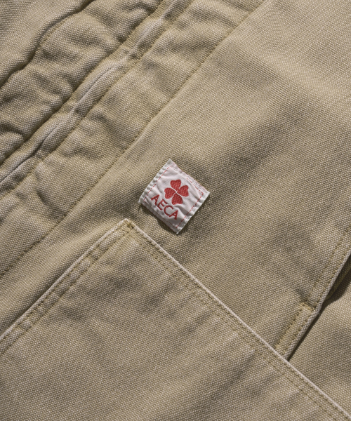 AECA(エイカ)の「AECA VINTAGE PIGMENT FIELD PARKA-BEIGE(デニムジャケット・レディース・その他・LARGE/MEDIUM/SMALL)」の4枚目の写真