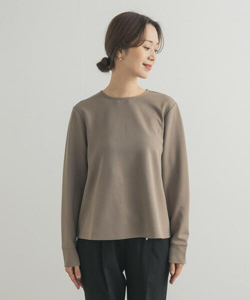 URBAN RESEARCH DOORS（アーバンリサーチドアーズ）の「『UR TECH』ジョーゼットバックZIPPO（Tシャツ/カットソー・レディース・ネイビー/ベージュ系その他・FREE）」の10枚目の写真