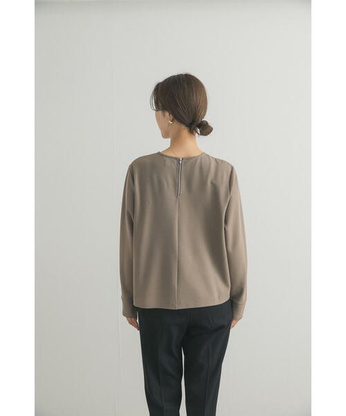 URBAN RESEARCH DOORS（アーバンリサーチドアーズ）の「『UR TECH』ジョーゼットバックZIPPO（Tシャツ/カットソー・レディース・ネイビー/ベージュ系その他・FREE）」の12枚目の写真