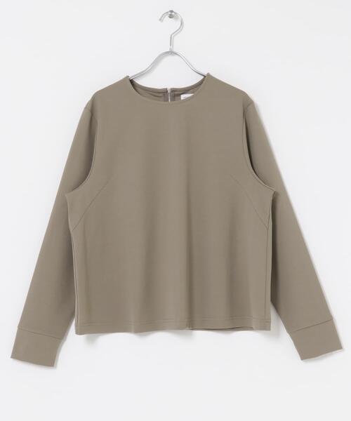 URBAN RESEARCH DOORS（アーバンリサーチドアーズ）の「『UR TECH』ジョーゼットバックZIPPO（Tシャツ/カットソー・レディース・ネイビー/ベージュ系その他・FREE）」の13枚目の写真