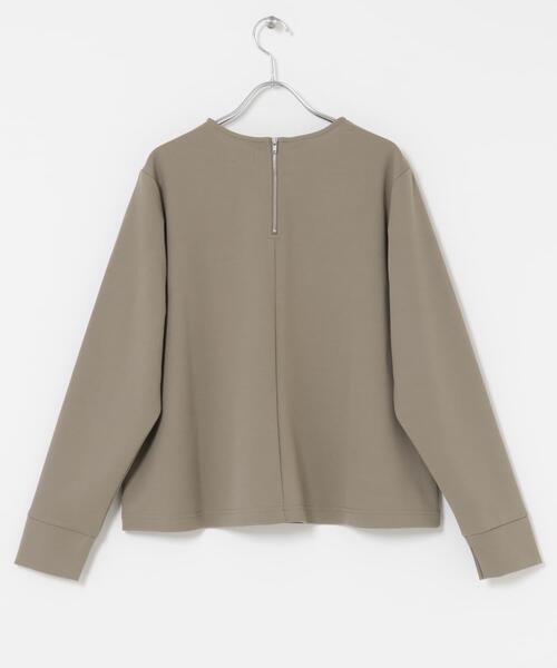 URBAN RESEARCH DOORS（アーバンリサーチドアーズ）の「『UR TECH』ジョーゼットバックZIPPO（Tシャツ/カットソー・レディース・ネイビー/ベージュ系その他・FREE）」の16枚目の写真