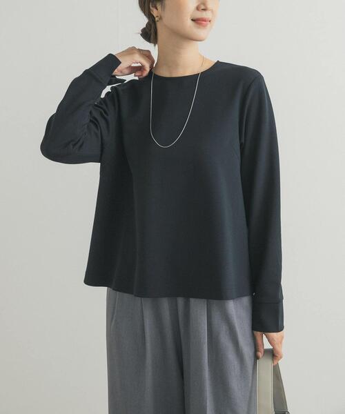 URBAN RESEARCH DOORS（アーバンリサーチドアーズ）の「『UR TECH』ジョーゼットバックZIPPO（Tシャツ/カットソー・レディース・ネイビー/ベージュ系その他・FREE）」の22枚目の写真