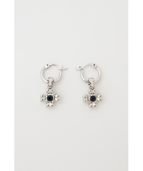 MOUSSY（マウジー）の「FLORAL ピアス（ピアス（両耳用）・レディース・シルバー/ゴールド・FREE）」の7枚目の写真