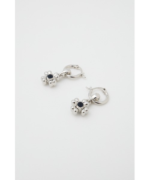 MOUSSY（マウジー）の「FLORAL ピアス（ピアス（両耳用）・レディース・シルバー/ゴールド・FREE）」の8枚目の写真