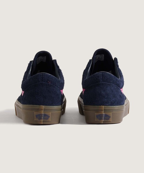 VANS(バンズ)の「オールドスクール ヘアリースエード / Old Skool HAIRY SUEDE NAVY/PIN VN000E9T3E01(スニーカー・メンズ・ネイビー・4/4.5/5/7/6.5/6/5.5)」の3枚目の写真