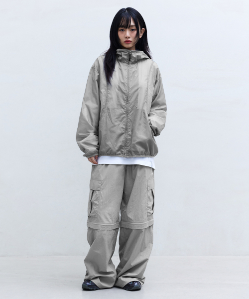 F.ILLUMINATE（フィルミネイト）の「コンバーチブルカーゴパンツ-ブリック（スウェットパンツ・レディース・その他・SMALL/MEDIUM/LARGE）」の8枚目の写真