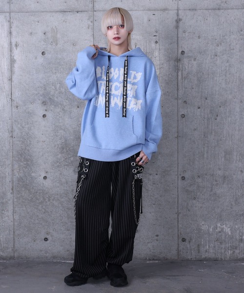 ストライプサスペンダージョガーパンツ（カーゴパンツ）｜Amilige