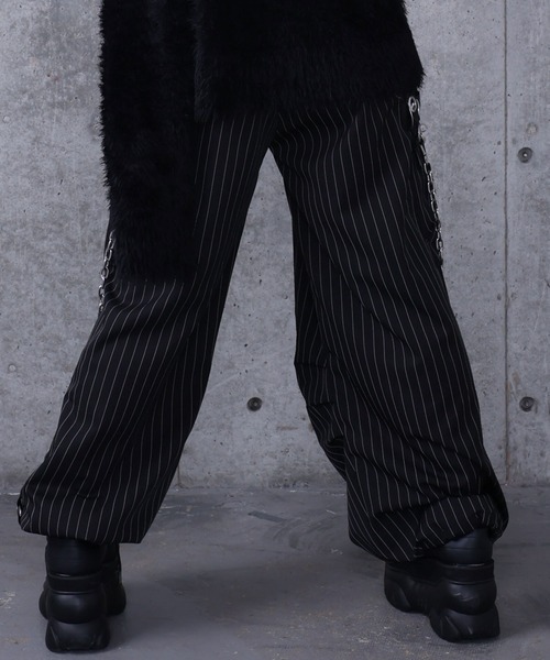 【Amilige】カーゴパンツ【新品未使用】 2Wayロゴテープジョガーパンツ– A AM STUDIO