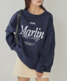 裏起毛ロゴスウェット