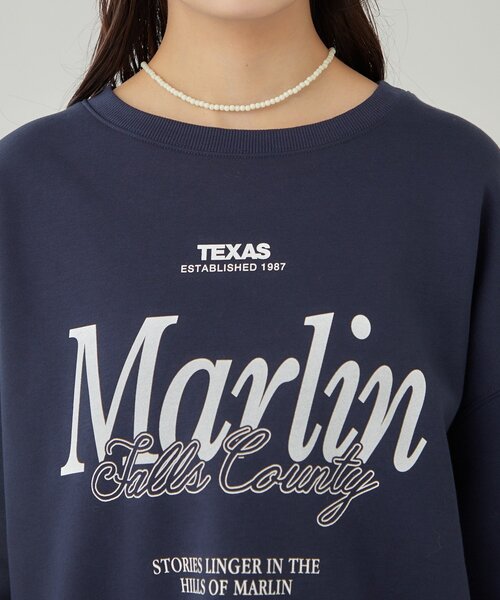 mystic（ミスティック）の「裏起毛ロゴスウェット（パーカー・レディース・ライトグレー/ネイビー・FREE）」の20枚目の写真