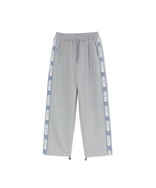 FREEDOM（フリーダム）の「レタリングコットンパンツ（グレー）（スウェットパンツ・メンズ・その他・4XL/LARGE/X-LARGE/2XL/3XL）」の2枚目の写真