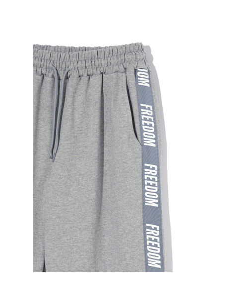 FREEDOM（フリーダム）の「レタリングコットンパンツ（グレー）（スウェットパンツ・メンズ・その他・4XL/LARGE/X-LARGE/2XL/3XL）」の4枚目の写真