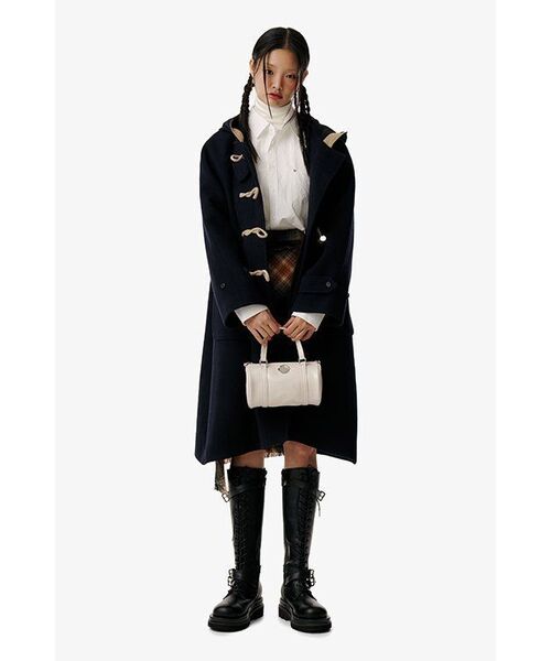 MUSINSA STANDARD WOMAN（ムシンサスタンダードウーマン）の「[ヒートタンダード] ウィメンズ薄起毛スリムタートルネック長袖Tシャツ [クリーム]（Tシャツ/カットソー・レディース・その他・SMALL/MEDIUM/LARGE/X-SMALL）」の17枚目の写真