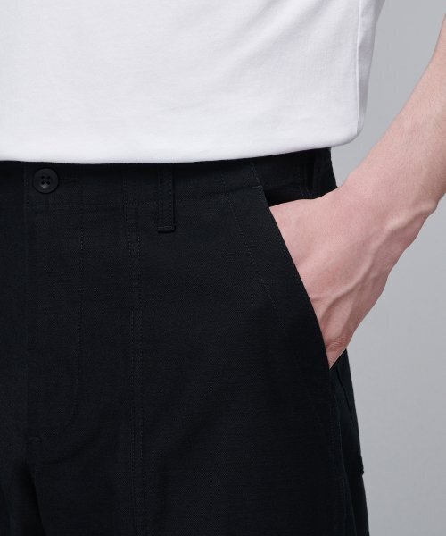 MUSINSA STANDARD（ムシンサスタンダード）の「ワイドレプリカパティグパンツ[ブラック]（その他パンツ・メンズ・その他・42/32/33/34/36/38/40/26/27/28/29/30/31）」の6枚目の写真