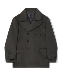 PARTIMENTO（パルティメント）の「Wool Double Breasted Pea Coat Charcoal Gray（チェスターコート）」