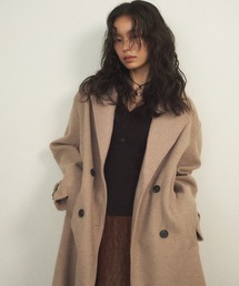 Shelly island | ダブルロングコート(チェスターコート)