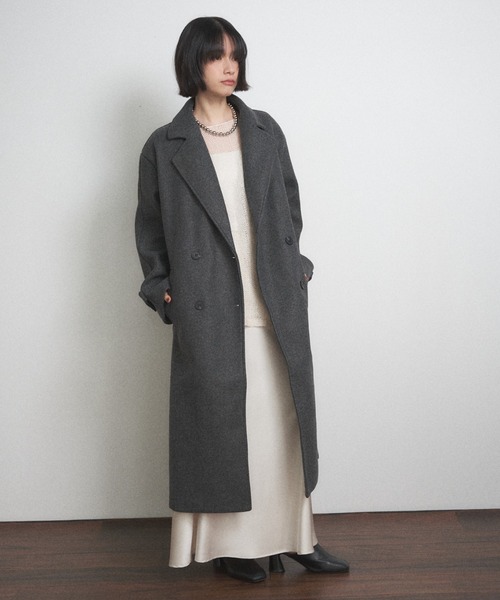 ダブルロングコート（チェスターコート）｜Shelly island（シェリー