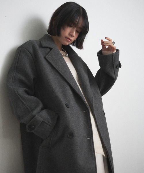 ダブルロングコート（チェスターコート）｜Shelly island（シェリー