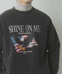 ITEMS URBANRESEARCH（アイテムズ アーバンリサーチ）の「パウダー加工 裏起毛スウェットプルオーバー（スウェット・メンズ）」