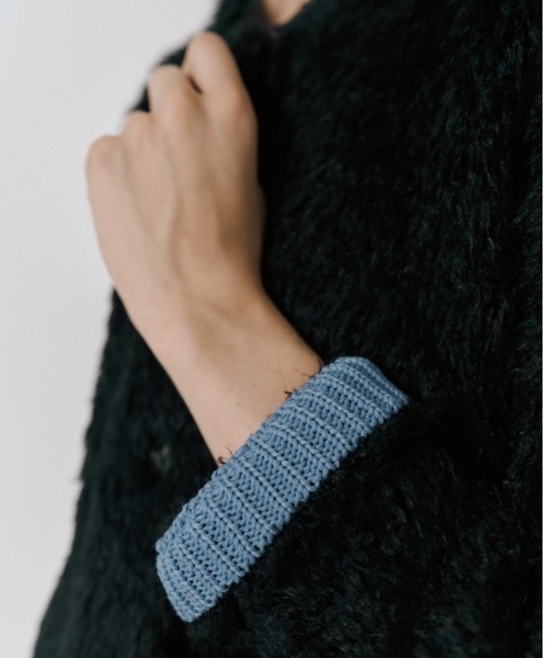 Muel Chic(ミュエルシック)の「Malta knit cardigan マルタニットカーディガン(カーディガン/ボレロ・レディース・オフホワイト/ベージュ/ブラック/ミント・FREE)」の15枚目の写真