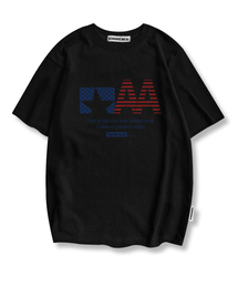オールウェイズアメリカ 半袖Tシャツ ブラック