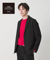 BEAUTY&YOUTH UNITED ARROWS | 360°MASTER 2.0 リラックス 2ボタン ジャケット セットアップ対応 ストレッチ 撥水(テーラードジャケット)