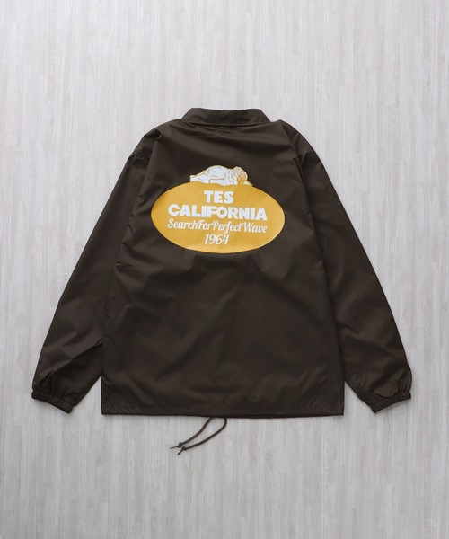 The Endless Summer（エンドレスサマー）の「TES CALIFORNIA CREW COACH JACKET / コーチジャケット（ナイロンジャケット・メンズ・ブラック/チャコール/ネイビー/ブラウン・LARGE/MEDIUM/SMALL/X-LARGE/XX-LARGE）」の20枚目の写真