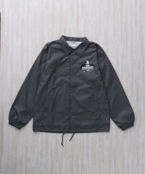 The Endless Summer（エンドレスサマー）の「TES CALIFORNIA CREW COACH JACKET / コーチジャケット（ナイロンジャケット・メンズ・ブラック/チャコール/ネイビー/ブラウン・LARGE/MEDIUM/SMALL/X-LARGE/XX-LARGE）」の12枚目の写真
