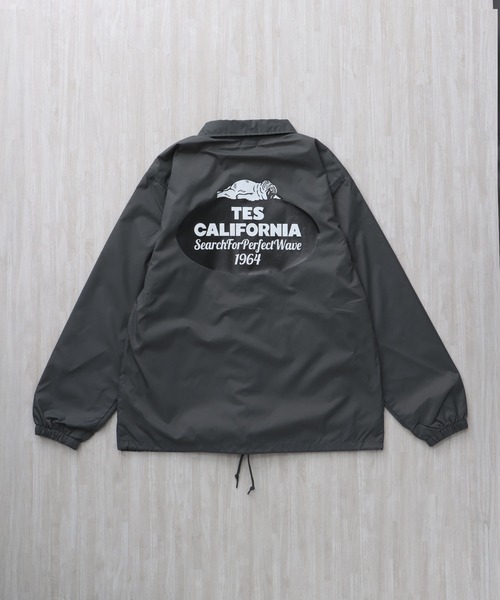 The Endless Summer（エンドレスサマー）の「TES CALIFORNIA CREW COACH JACKET / コーチジャケット（ナイロンジャケット・メンズ・ブラック/チャコール/ネイビー/ブラウン・LARGE/MEDIUM/SMALL/X-LARGE/XX-LARGE）」の15枚目の写真