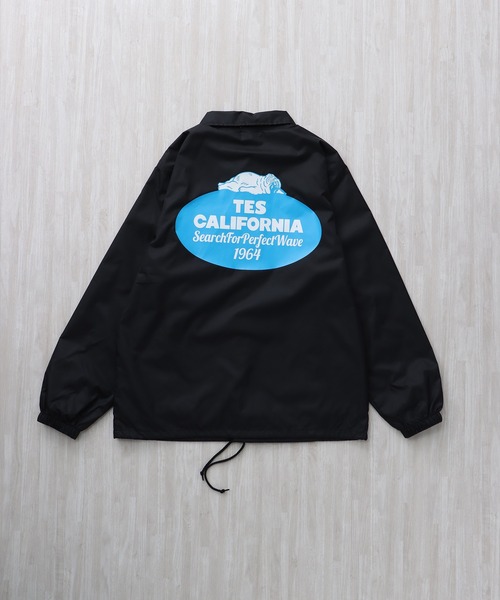 The Endless Summer（エンドレスサマー）の「TES CALIFORNIA CREW COACH JACKET / コーチジャケット（ナイロンジャケット・メンズ・ブラック/チャコール/ネイビー/ブラウン・LARGE/MEDIUM/SMALL/X-LARGE/XX-LARGE）」の10枚目の写真