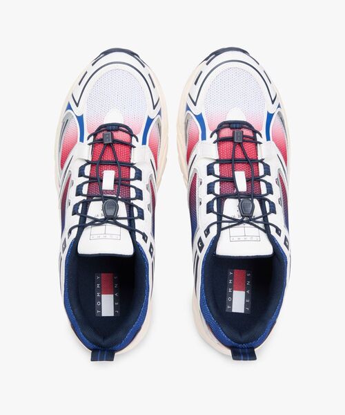 tommy jeans(トミー ジーンズ)の「アーカイブ '97 スニーカー(スニーカー・メンズ・レッド・26cm/26.5cm/27.5cm)」の3枚目の写真