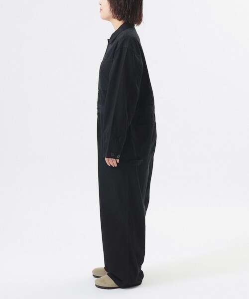 BEAMS BOY(ビームスボーイ)の「ギミック オールインワン(サロペット/オーバーオール・レディース・ホワイト系その他7/ブラック・1/2)」の14枚目の写真