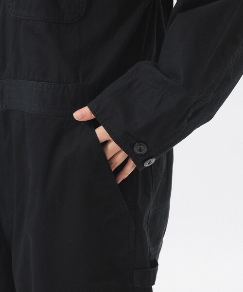 BEAMS BOY(ビームスボーイ)の「ギミック オールインワン(サロペット/オーバーオール・レディース・ホワイト系その他7/ブラック・1/2)」の16枚目の写真