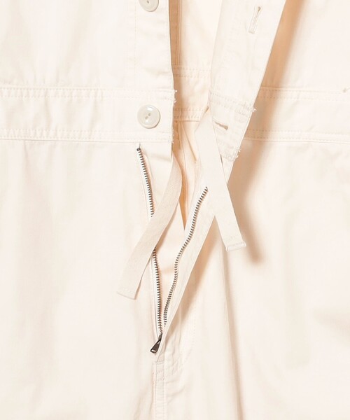 BEAMS BOY(ビームスボーイ)の「ギミック オールインワン(サロペット/オーバーオール・レディース・ホワイト系その他7/ブラック・1/2)」の14枚目の写真