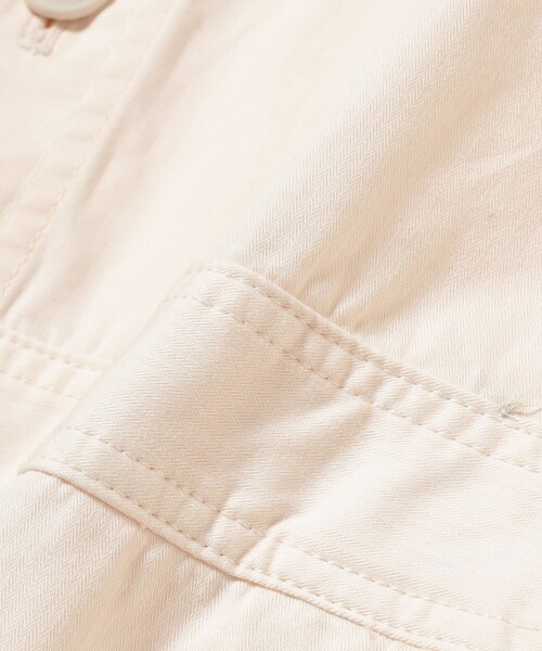 BEAMS BOY(ビームスボーイ)の「ギミック オールインワン(サロペット/オーバーオール・レディース・ホワイト系その他7/ブラック・1/2)」の8枚目の写真