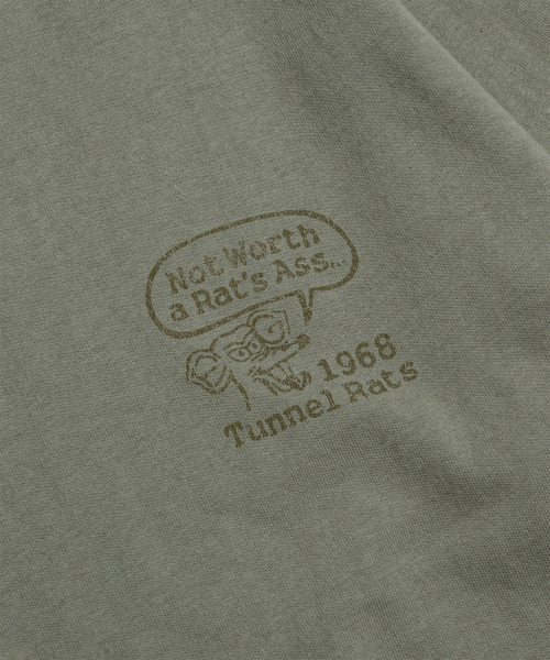 ESPIONAGE（エスピオナジ）の「Tunnel Rats Heavyweight L/S Tee Stone（Tシャツ/カットソー・レディース・その他・MEDIUM/LARGE/X-LARGE）」の5枚目の写真