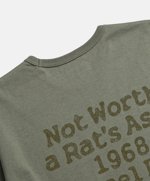 ESPIONAGE（エスピオナジ）の「Tunnel Rats Heavyweight L/S Tee Stone（Tシャツ/カットソー・レディース・その他・MEDIUM/LARGE/X-LARGE）」の6枚目の写真