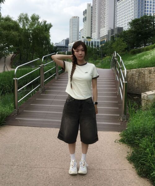 ANOLORCODE WOMAN(アナルロコード ウーマン)の「ドミンゴカットオフデニム(ブラウン)(その他パンツ・レディース・その他・SMALL/MEDIUM/LARGE)」の7枚目の写真