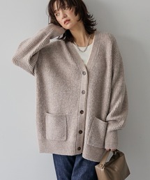 レイヤードライクロングカーディガン