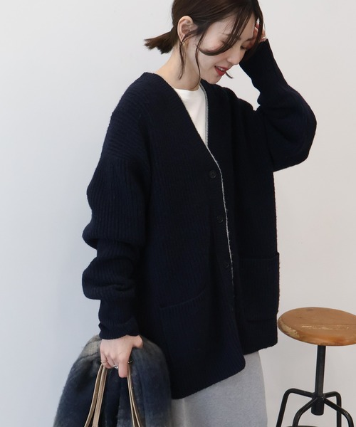 セール】レイヤードライクロングカーディガン（カーディガン/ボレロ