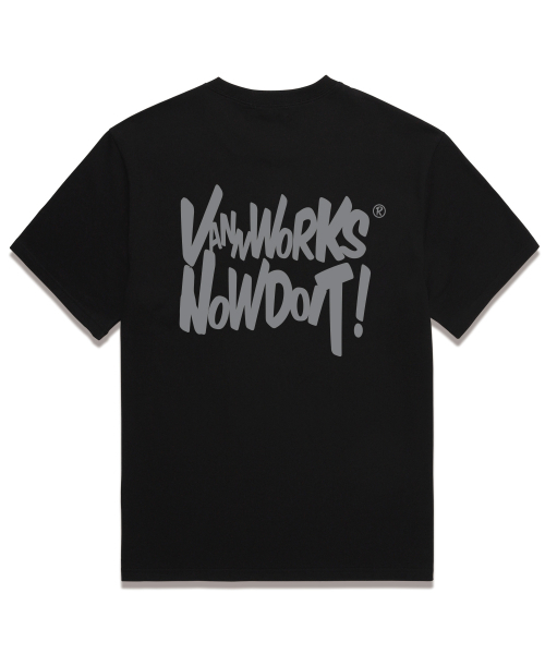 VANNWORKS（バンワークス）の「NOW DOIT オーバーサイズ 半袖Tシャツ (VS0119) ブラック（Tシャツ/カットソー・レディース・その他・SMALL/MEDIUM/LARGE/X-LARGE/XX-LARGE）」の3枚目の写真