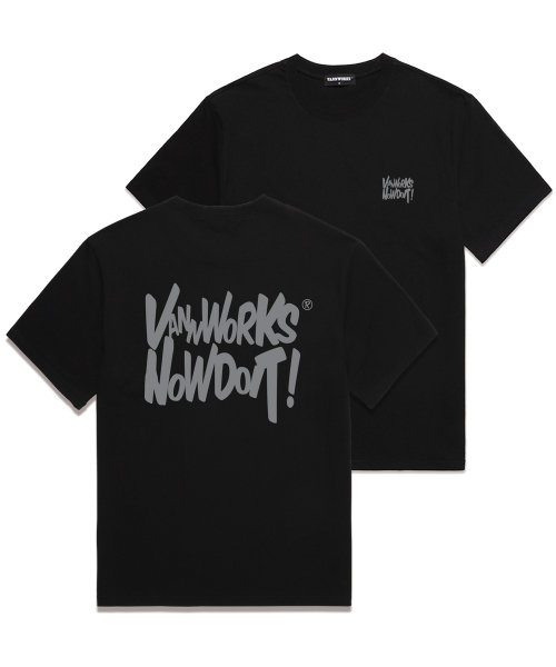 VANNWORKS（バンワークス）の「NOW DOIT オーバーサイズ 半袖Tシャツ (VS0119) ブラック（Tシャツ/カットソー・レディース・その他・SMALL/MEDIUM/LARGE/X-LARGE/XX-LARGE）」の4枚目の写真