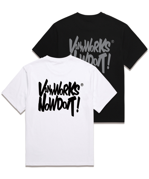 VANNWORKS（バンワークス）の「NOW DOIT オーバーサイズ 半袖Tシャツ (VS0119) ブラック（Tシャツ/カットソー・レディース・その他・SMALL/MEDIUM/LARGE/X-LARGE/XX-LARGE）」の5枚目の写真