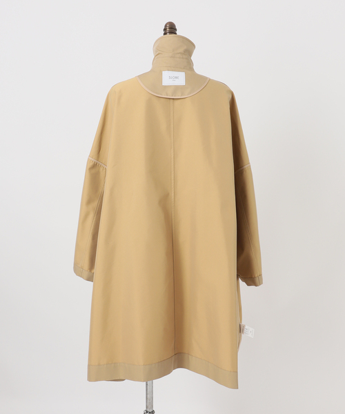 SLOBE IENA（スローブイエナ）の「《ネイビーのみWEB限定》ドルマンスリーブコート（ステンカラーコート・レディース・ベージュ/ネイビー・36/38）」の21枚目の写真