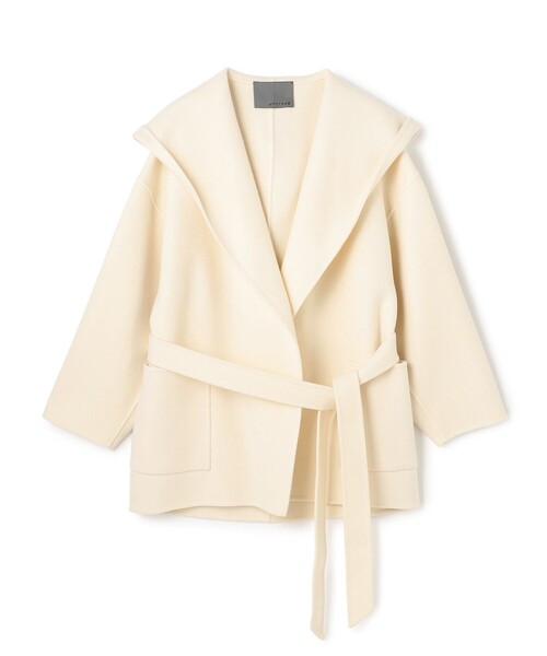 メルトンリバー フーデットコート（その他アウター）｜uncrave