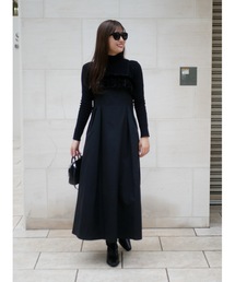 BeBeoD（べベッド）の「ベロアフリルワンピース（ワンピース）」