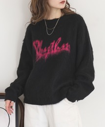 EGLANTINE シャギーロゴニット