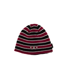 MEA（メア）の「STRIPED STUD BEANIE [RED]（ニットキャップ/ビーニー）」