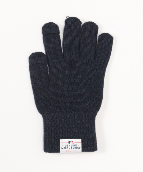 JOINT WORKS（ジョイントワークス）の「MLB×INFIELDER DESIGN MLB BONE GLOVE（手袋・メンズ・ブルー/ネイビー/ブラック・FREE）」の4枚目の写真