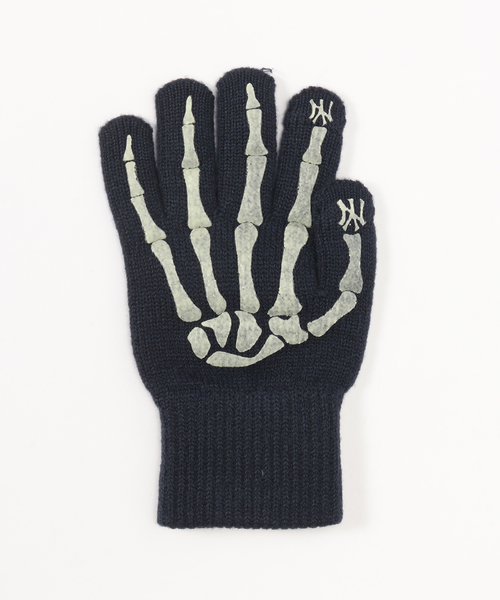 JOINT WORKS（ジョイントワークス）の「MLB×INFIELDER DESIGN MLB BONE GLOVE（手袋・メンズ・ブルー/ネイビー/ブラック・FREE）」の5枚目の写真